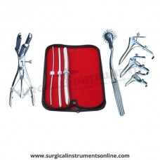 Hegar uterine dilator 3 pieces set,3-4, 7-8, 15-16, pinwheel, mathieu, grave 3pcs